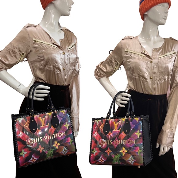 Louis Vuitton Handbags - LOUIS VUITTON gift bag & tote upcycled from a LOUIS VUITTON gift bag bundle